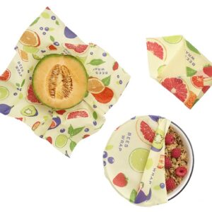 Bee´s Wrap 3-pak - Fresh Fruit - str. S, M og L