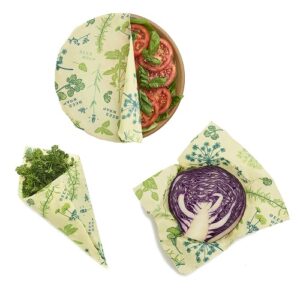 Bee´s Wrap Veganske wraps - Herb Garden - 3-pak